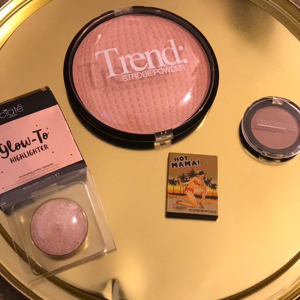 🌟Ciate/ Mannakadar/ theBalm🌟 Highlight/Blush/Eye